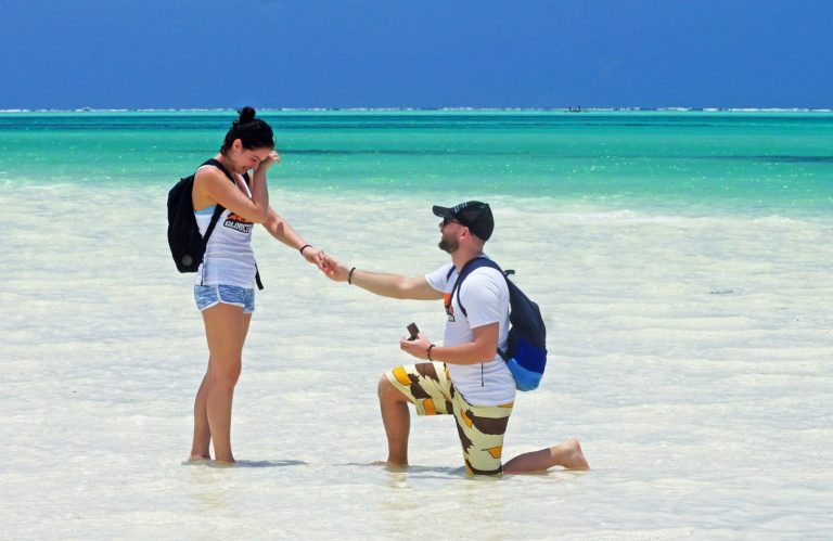 Zanzibar Couple romantic holiday