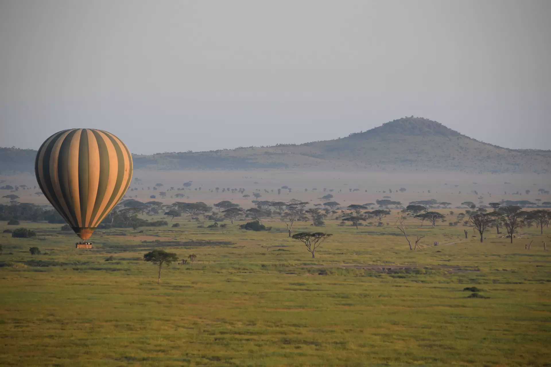 balloon safari in serengeti migration safari